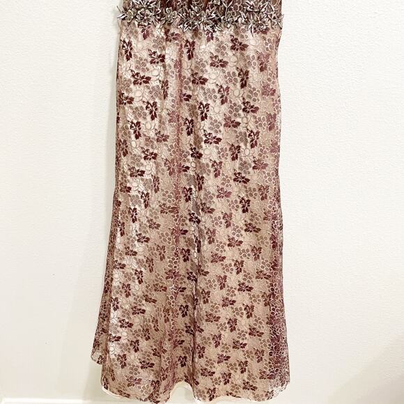 Cinderella Divine Brown Lace Corset Formal Dress size 6 - Picture 4 of 10